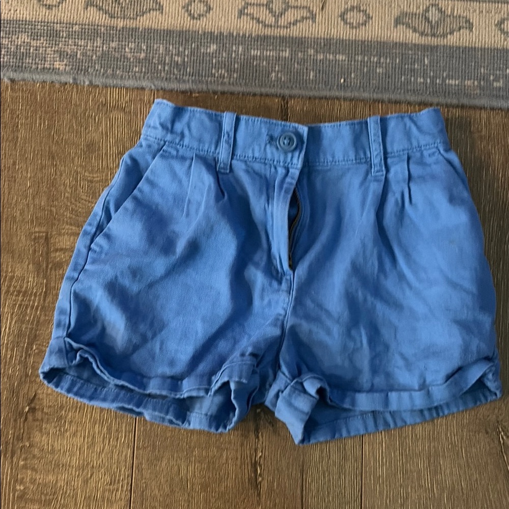 Blue Kid’s Casual Pull-On Shorts